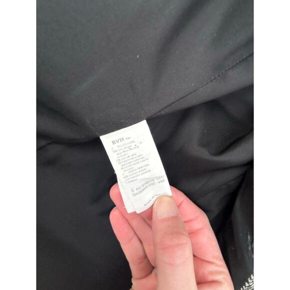 Les Copains Black White Herringbone Metallic Wool Blazer Women's size 42 Italian - Picture 8 of 11